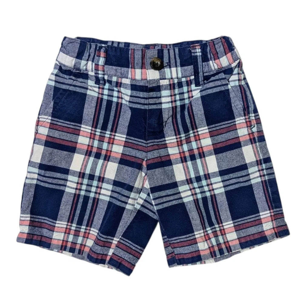 Janie & Jack Plaid Shorts